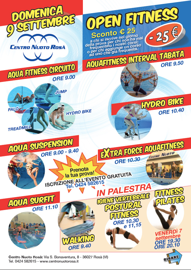 Open Fitness 2018 - Centro Nuoto Rosà